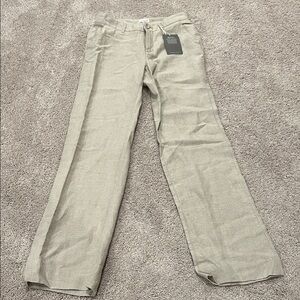 Garnet Hill Women's Beige Trousers